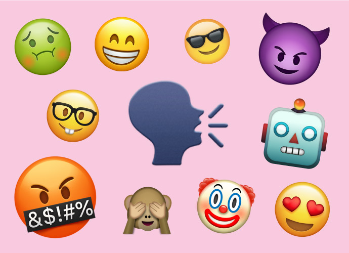 Letting emojis do the talking