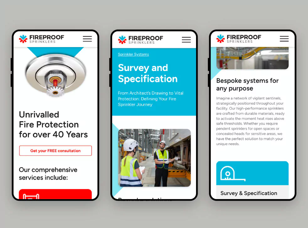 FFE website on mobile phones
